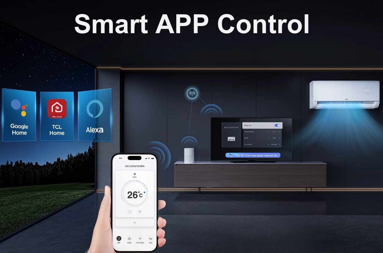 Управление от телефона с TCL Home App